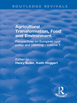 cover image of Agricultural Transformation, Food and Environment